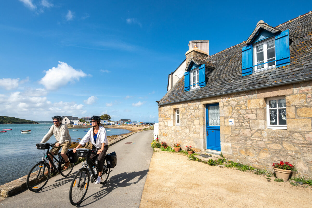 séjour à vélo sur les côtes bretonnes
